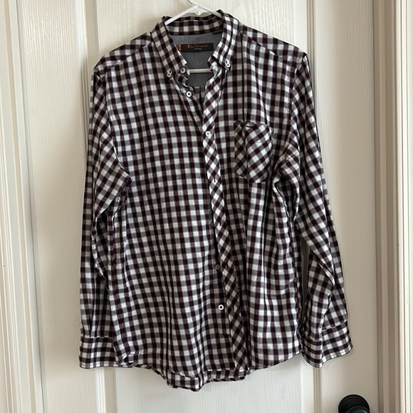 Bundle of 2 Ben Sherman button down shirts size M. - Picture 7 of 9